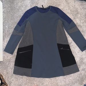 BCBG Maxazria Color Block Dress